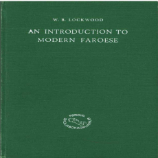 W. B. Lockwood - An Introduction to Modern Faroese W. B. Lockwood - An Introduction to Modern Faroese